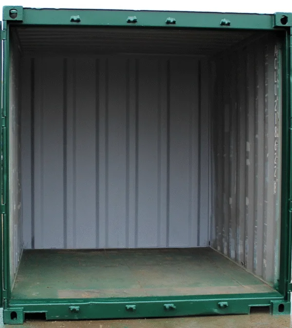 contentor dry 8 pés usado