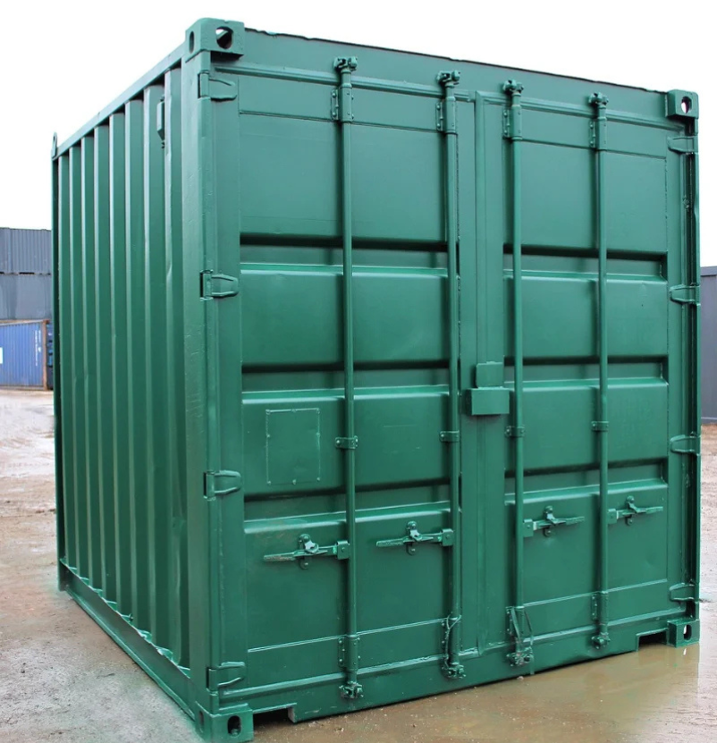 contentor dry 8 pés usado