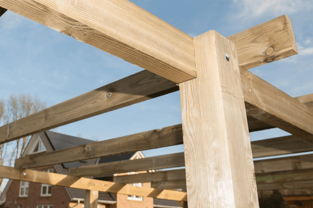 Carport duplo WEKA modelo Y 612