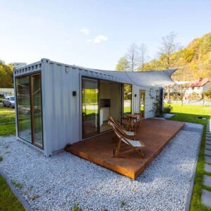 Casa Container Expansível 30m² – Habitação Modular Inteligente