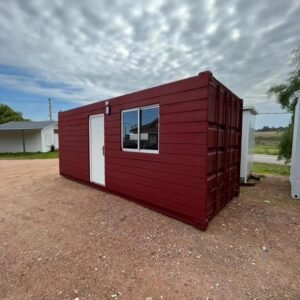 Casa Container 20 Pés High Cube Habitável – Casa Modular Pré-Fabricada com Cozinha e Banheiro | Pronta a Habitar