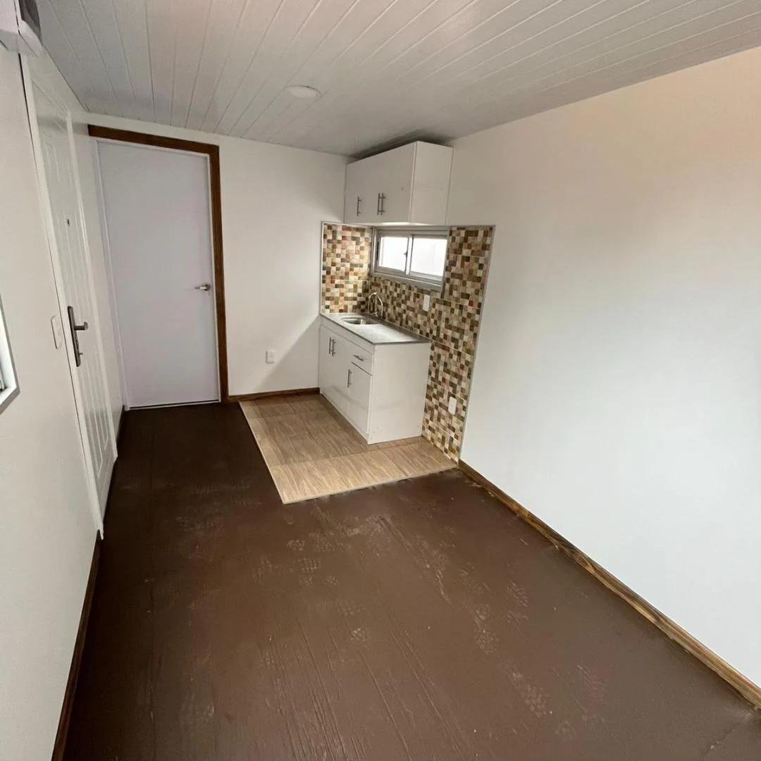 Casa Container 20 Pés High Cube Habitável – Casa Modular Pré-Fabricada com Cozinha e Banheiro | Pronta a Habitar