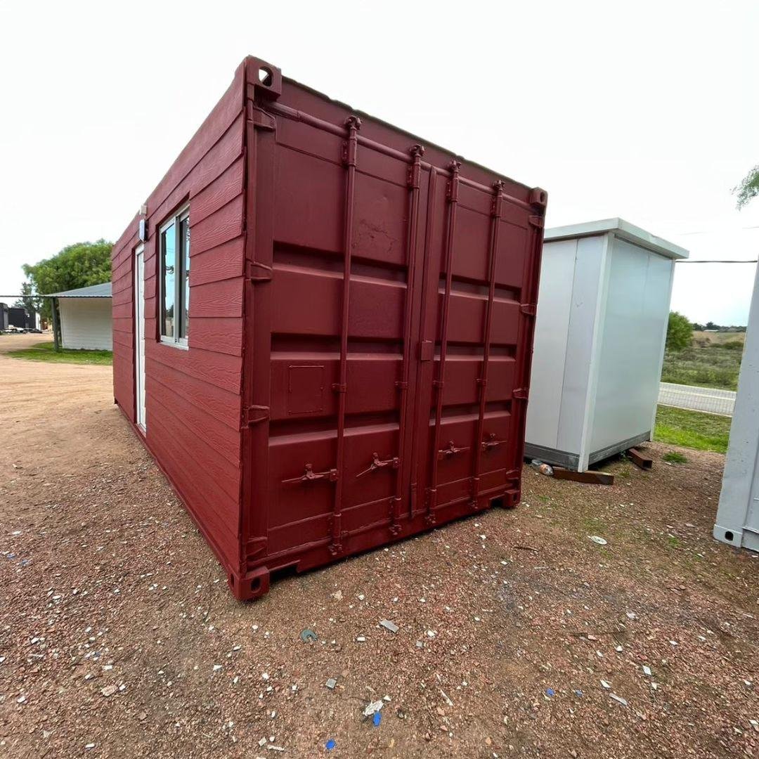 Casa Container 20 Pés High Cube Habitável – Casa Modular Pré-Fabricada com Cozinha e Banheiro